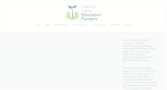 Desktop Screenshot of centraltexasedfunders.org